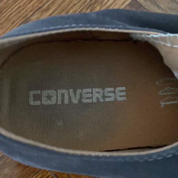 Blue Suede Converse size 8USM - Picture 4 of 7